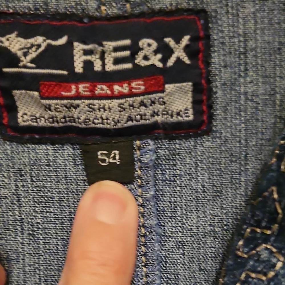 RE&X Jeweled  Longsleeve Denim Jacket - Picture 8 of 8